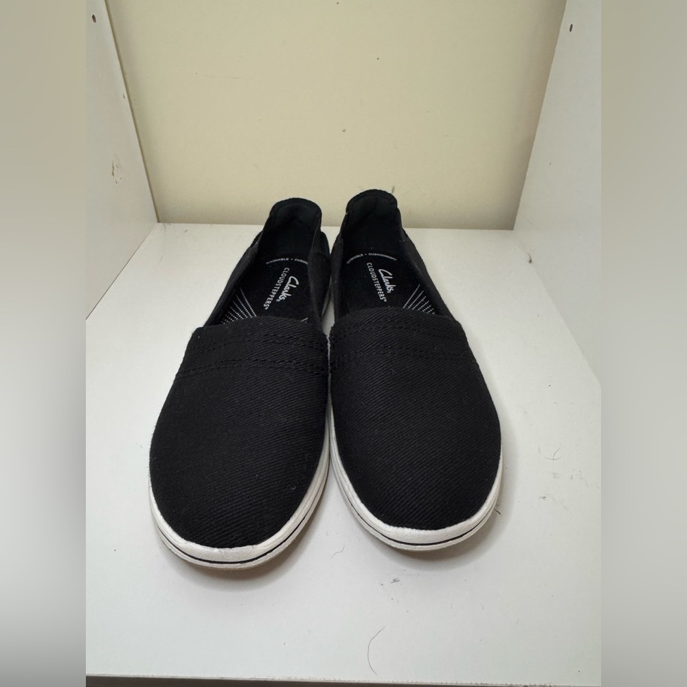Clarks Cloudstepper Breeze Step women’s size 6 black white